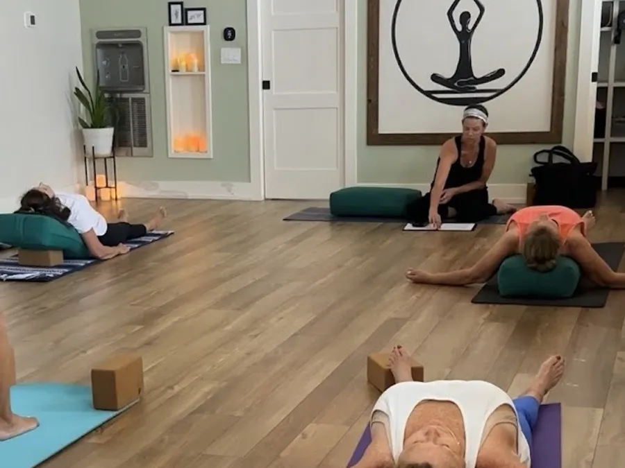 Vin/Yin Yoga class at Yoga in the Circle