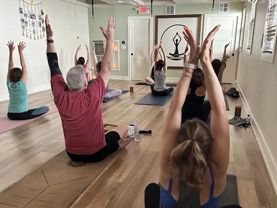 Vinyasa Yoga class at Yoga in the Circle
