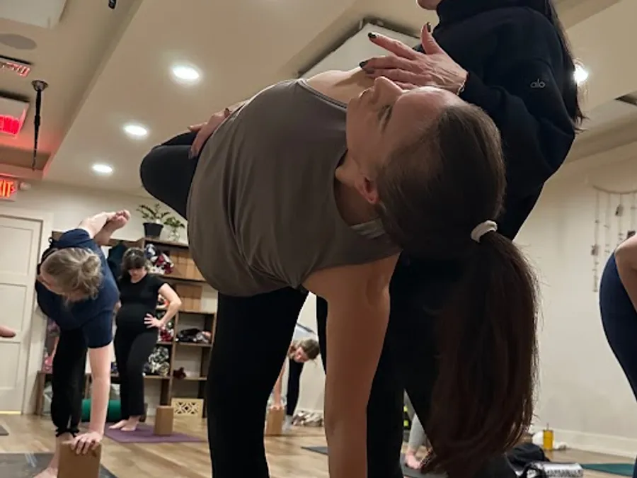 Warm Vinyasa class at Yoga in the Circle